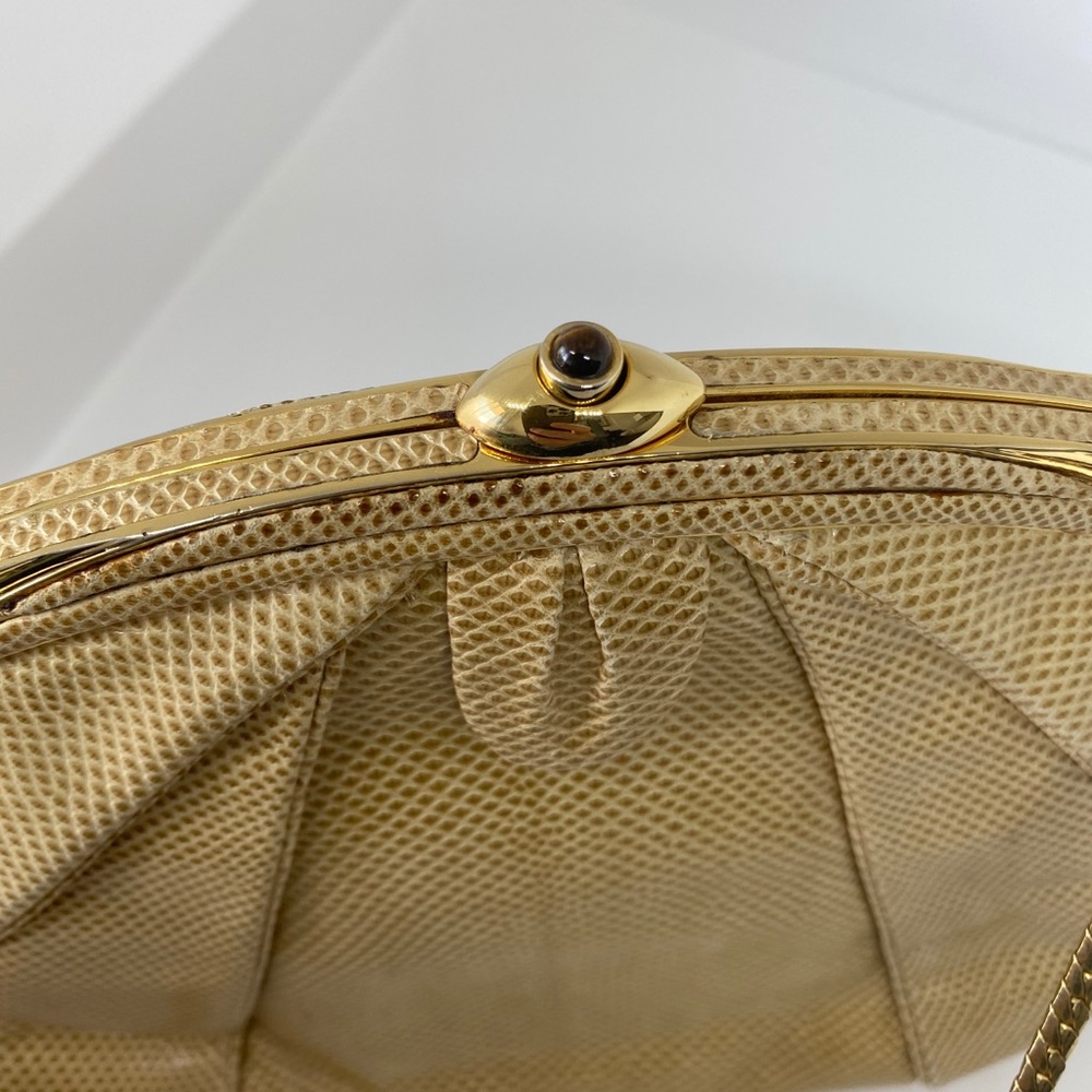 Judith Leiber reptile clutch bag - Picture 2 of 5